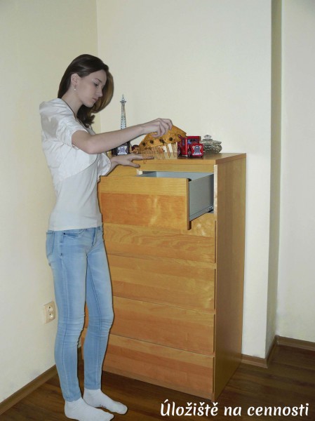 Ukládání hřebenu