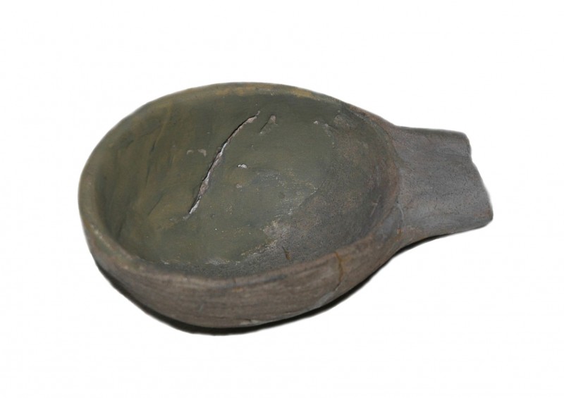 Fragment hliněné lžičky